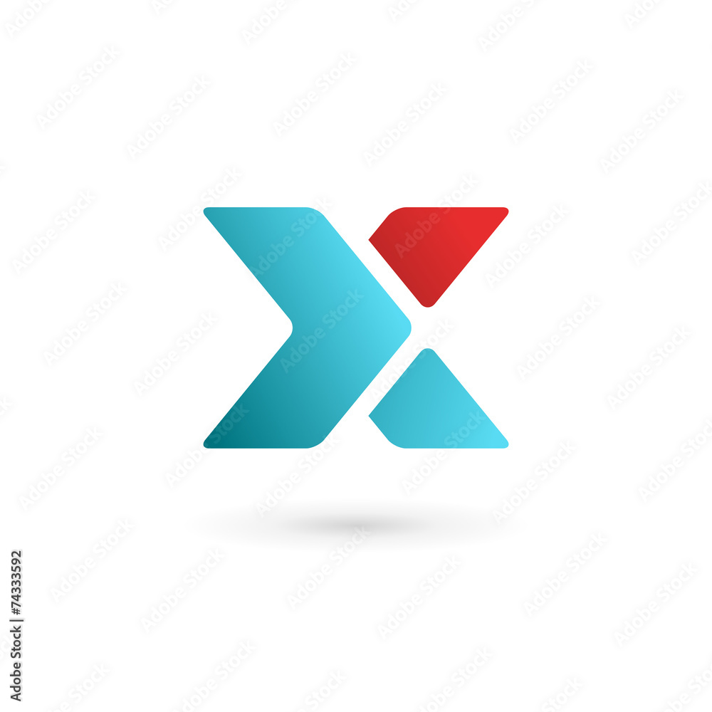 Letter X logo icon design template elements Letter X logo icon design template elements