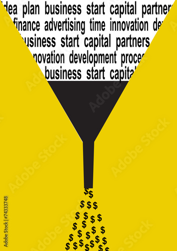 Business concept dollar