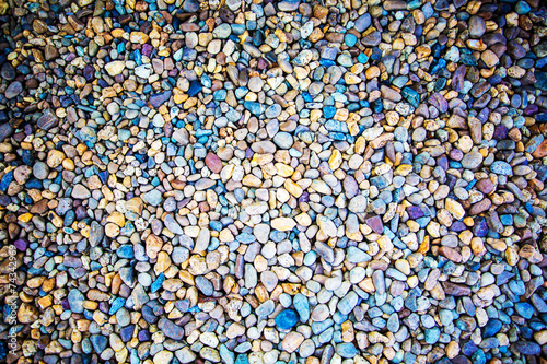 The colorful rock on surface. Nature background.