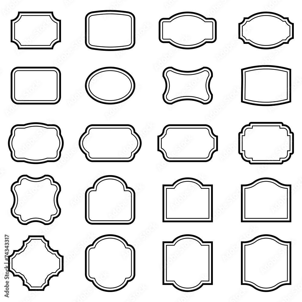 Obraz premium Vintage frames