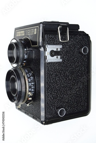Photocamera Lubitel in private collection on November 23, 2014 photo