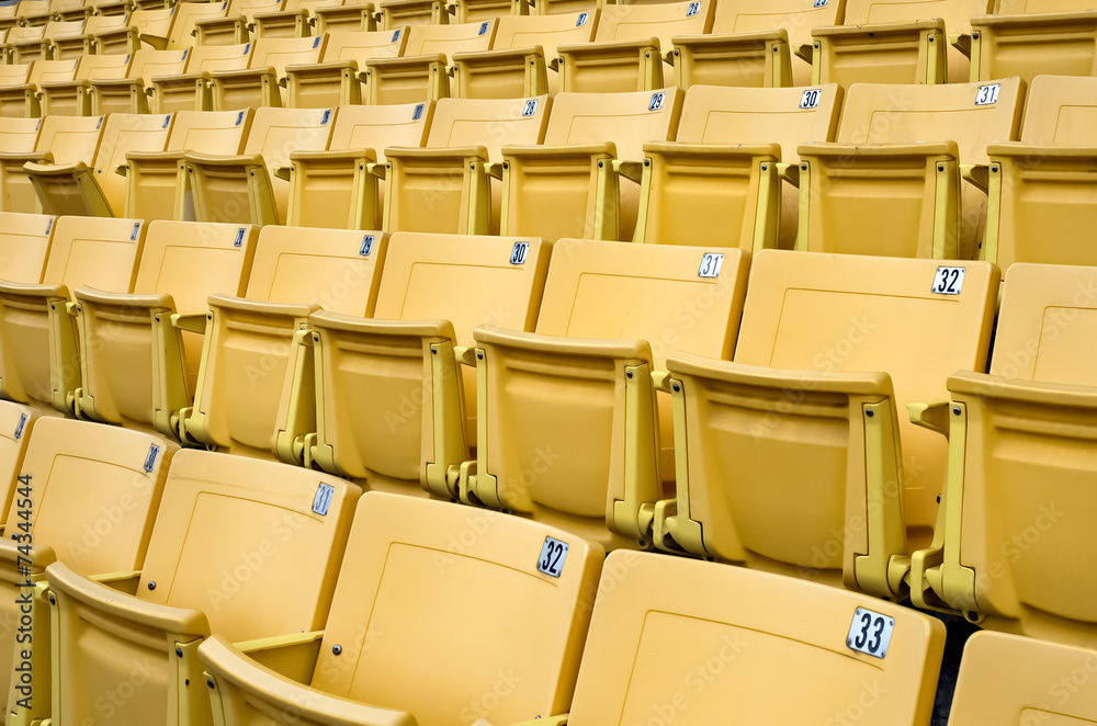 Naklejka premium Stadium Seats