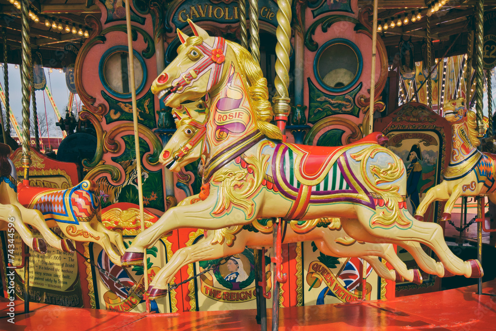 Fototapeta premium Carousel Horse