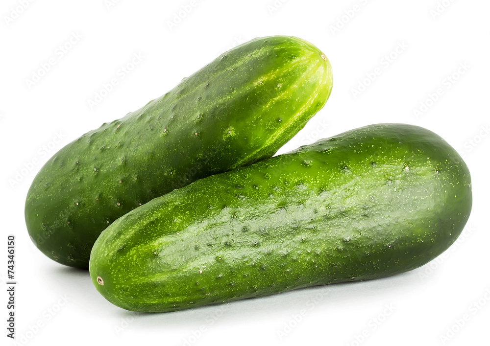 Delicious fresh ripe cucumbers Delicious fresh ripe cucumbers
