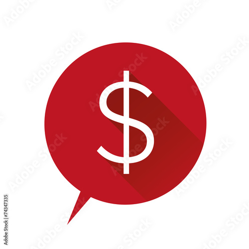 Money vector icon - US dollar sign
