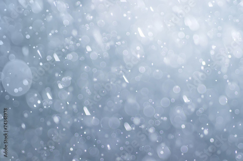 falling water drops, bokeh background