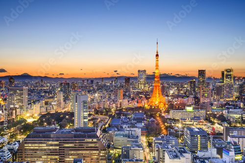 Tokyo, Japan Skyline © SeanPavonePhoto