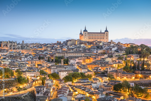 Toledo, Spain Town Skyline photo