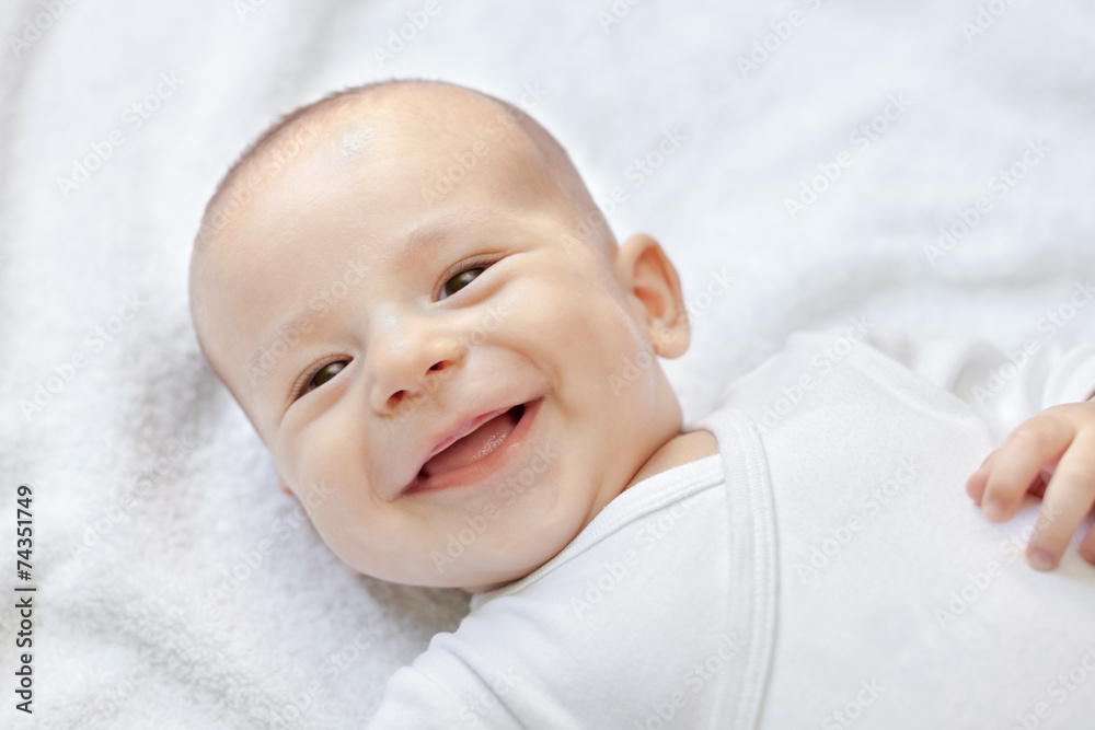 Laughing baby Laughing baby