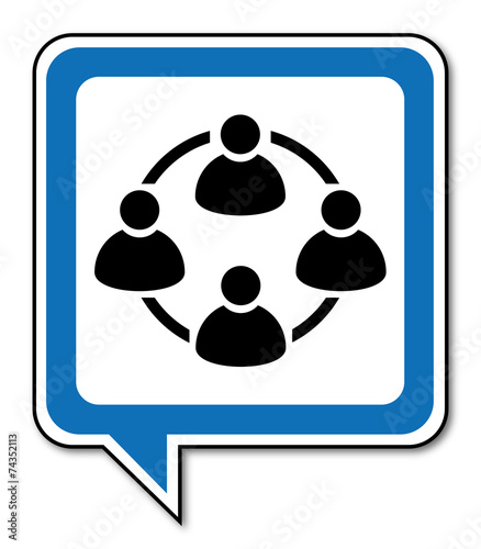 Logo réseau.
