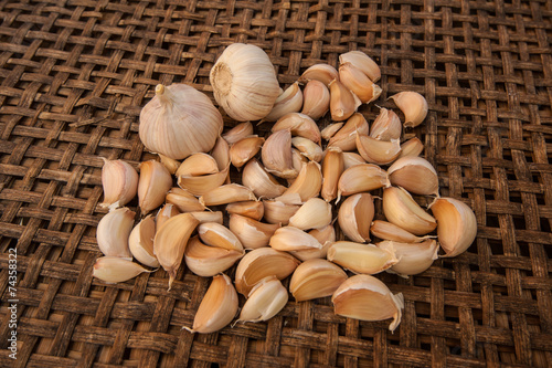 Obraz w ramie garlic