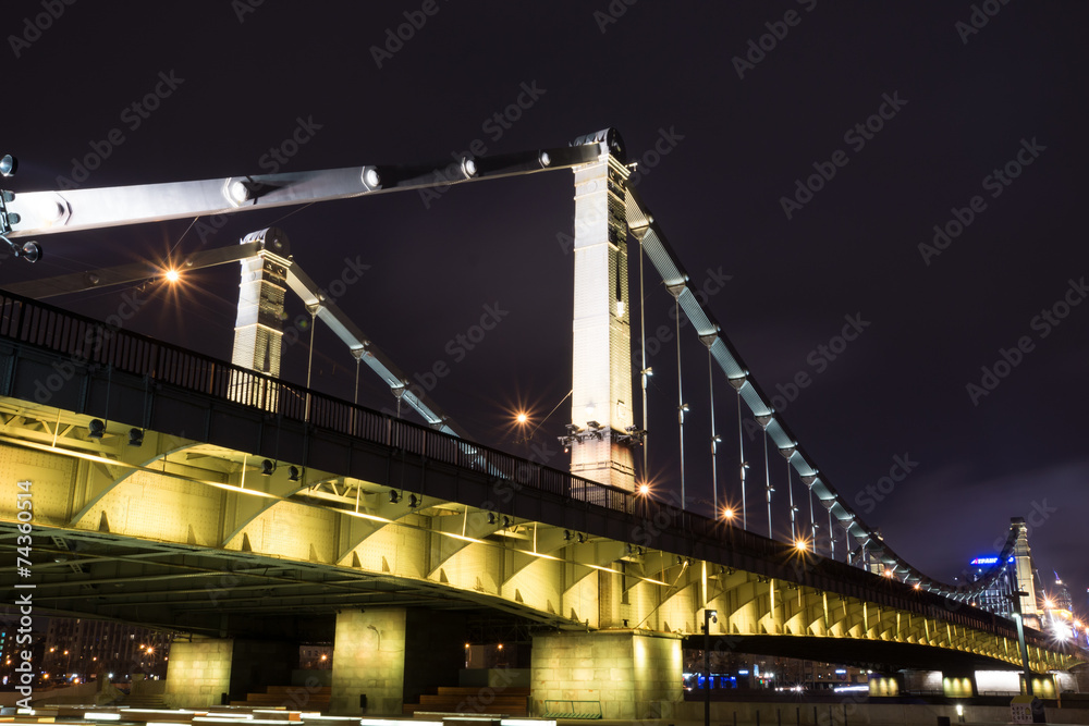 Obraz premium Night Bridge