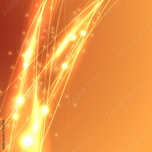 Bright sparkle abstract swoosh speed modern wave