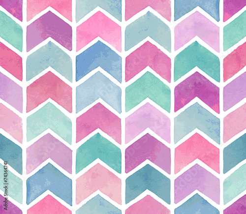 Seamless watercolor pattern.