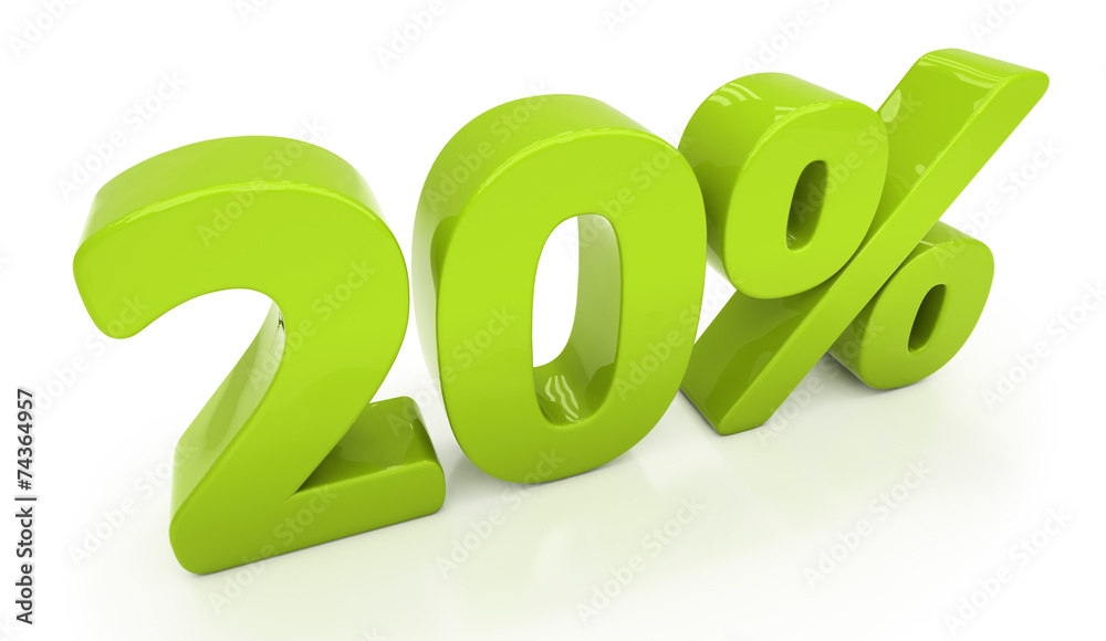 3D twenty percent 3D twenty percent