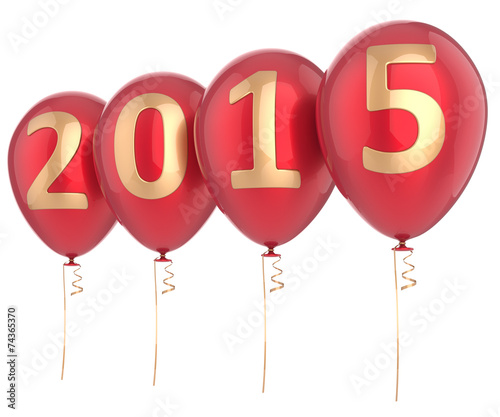 2015 New Year balloons party decoration