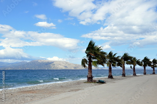 Agkona beach Kalamos Attica Greece