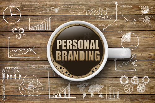 Obraz na płótnie Personal Branding