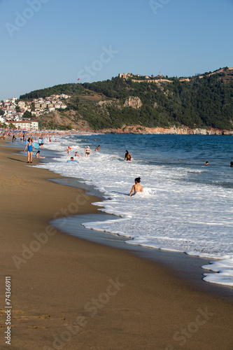 Alanya - the beach of Cleopatra .Turkey photo