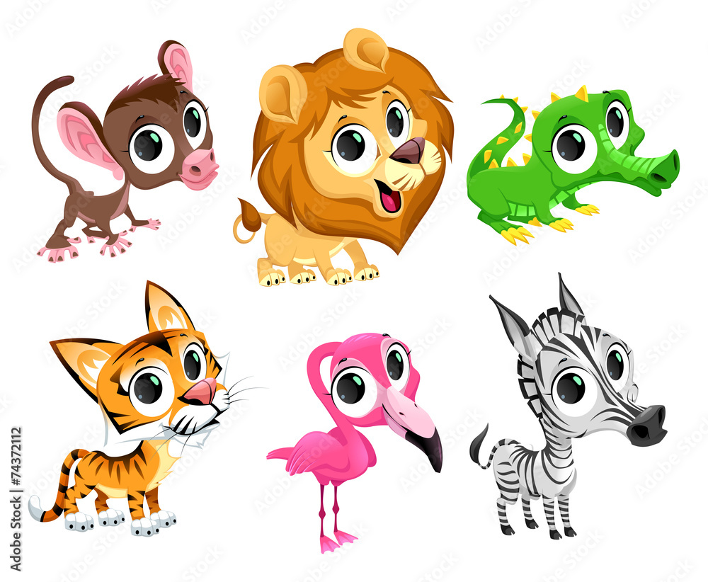 Obraz premium Funny animals