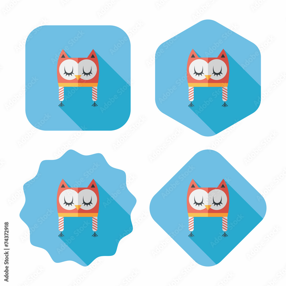 baby hat flat icon with long shadow,eps10 baby hat flat icon with long shadow,eps10