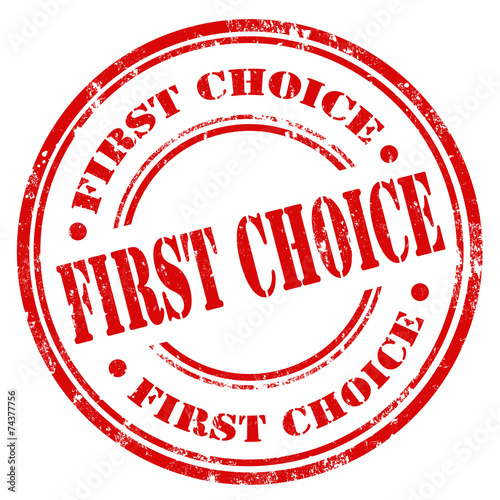 First Choice-stamp
