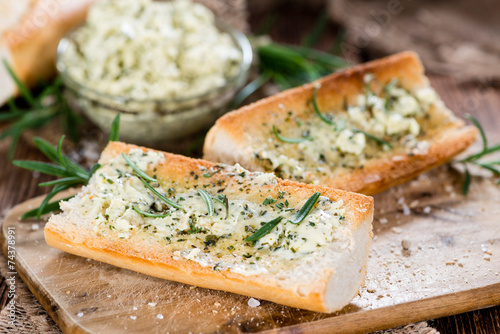 Baguette with Herb Butter and Rosemary