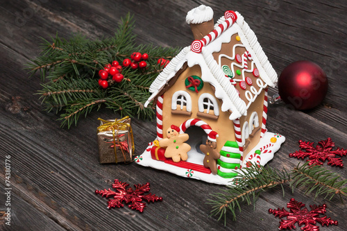 Gingerbread house, Christmas decoration