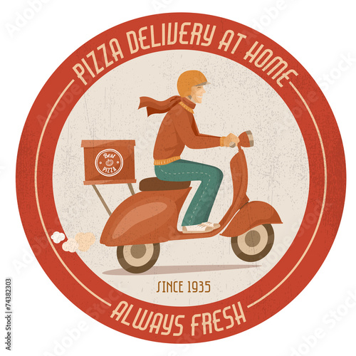 Pizza delivery guy