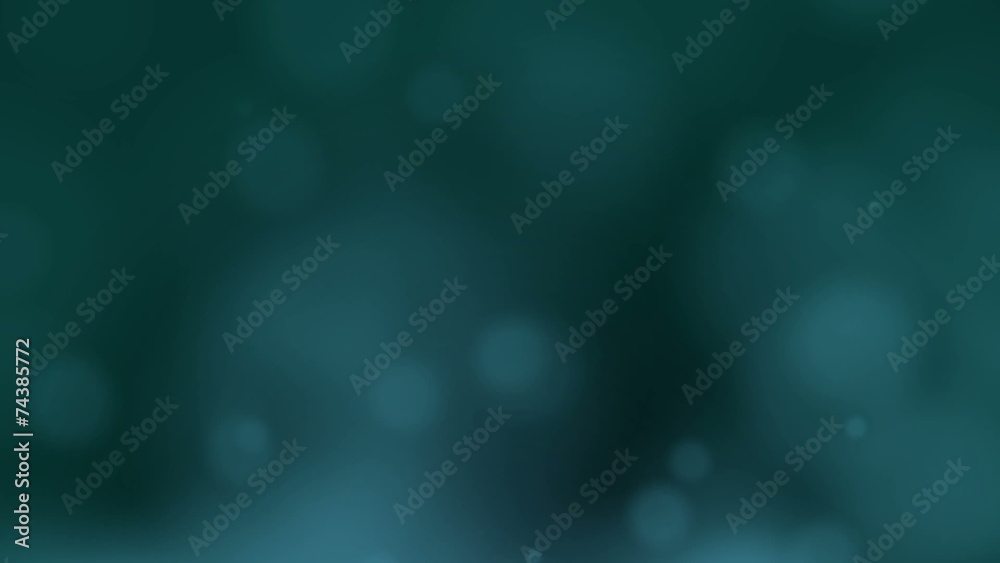 Animated blurred bokeh background