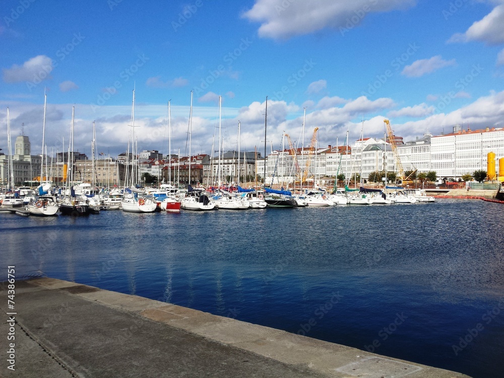 Puerto deportivo de A Coruña 