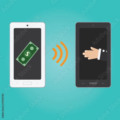 Vector of smartphone payment
