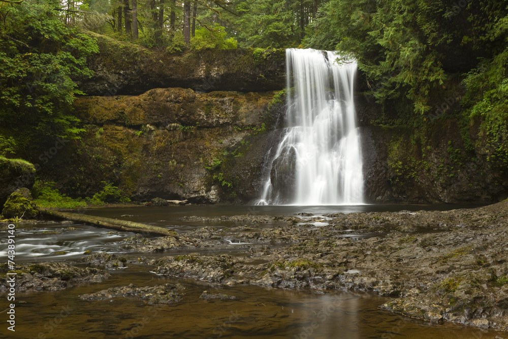 Obraz premium Upper North Silver Falls