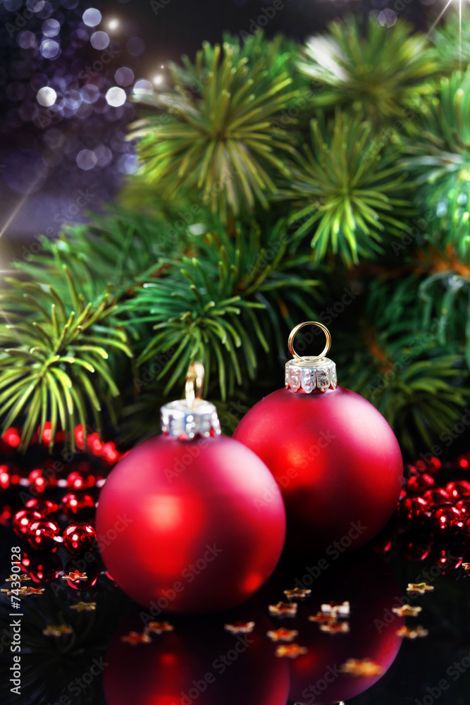 Obraz premium Christmas composition