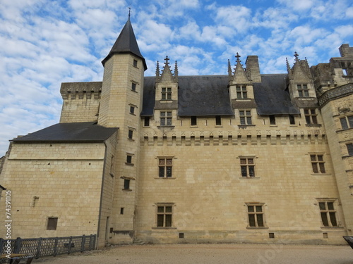 Maine-et-Loire - Montsoreau - Le château et sa tourelle