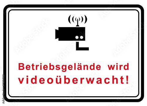 Betriebsgelände wird videoüberwacht