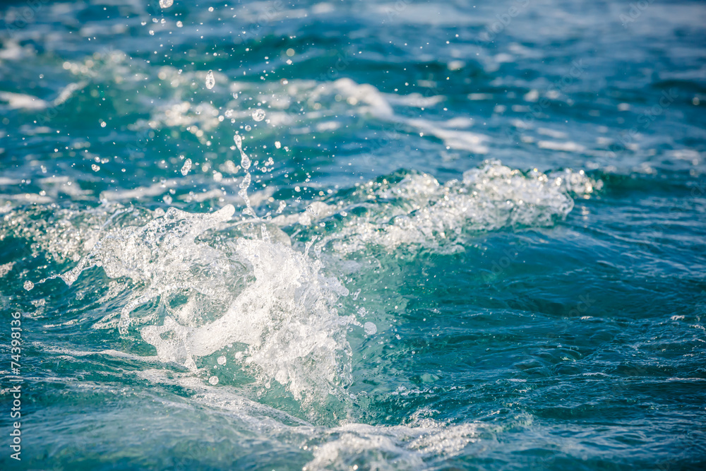 Fototapeta premium sea foam