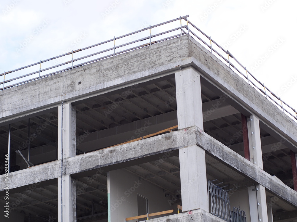 Obraz premium Gebäudesanierung