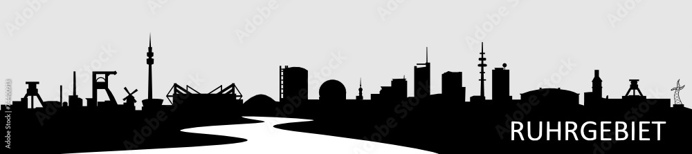 Skyline Ruhrgebiet