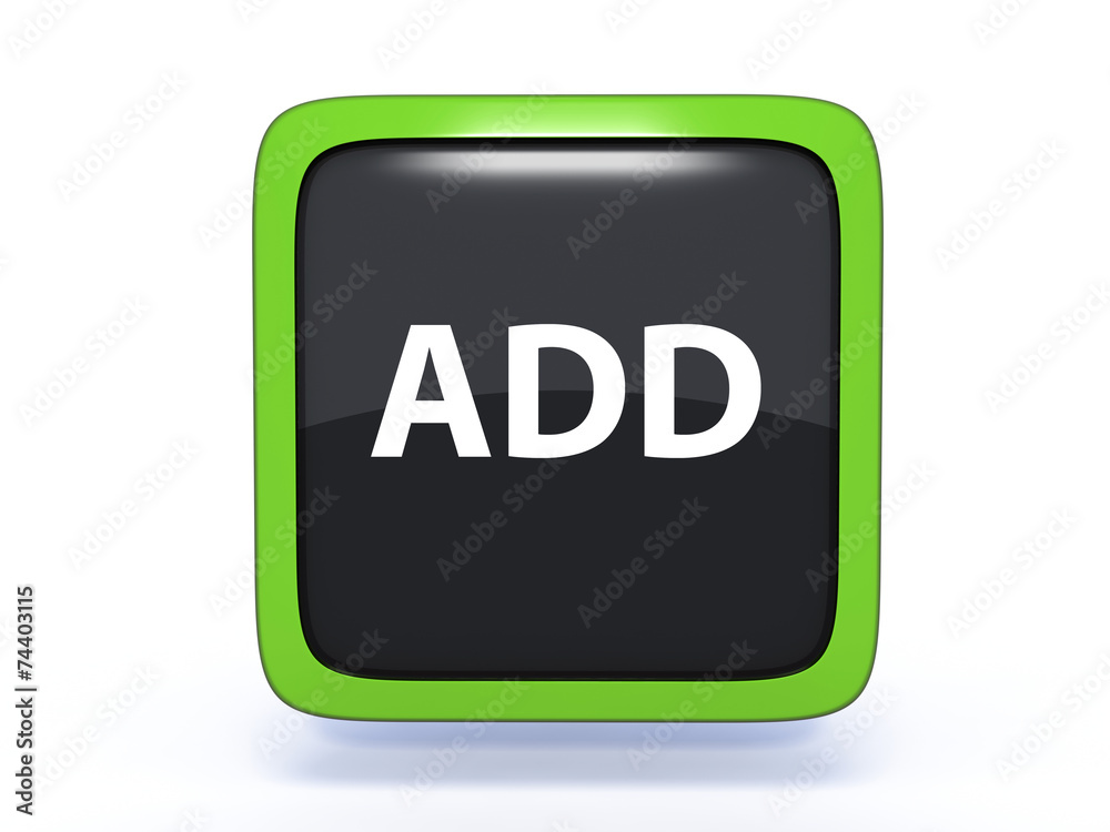 add square icon on white background add square icon on white background