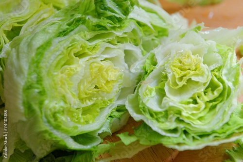 Fresh Green Iceberg lettuce