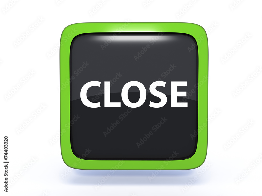 close square icon on white background close square icon on white background