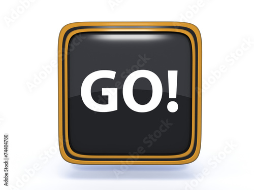 go square icon on white background
