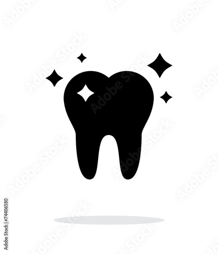 Shiny tooth icon.
