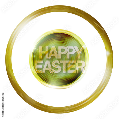 Happy Easter Golden