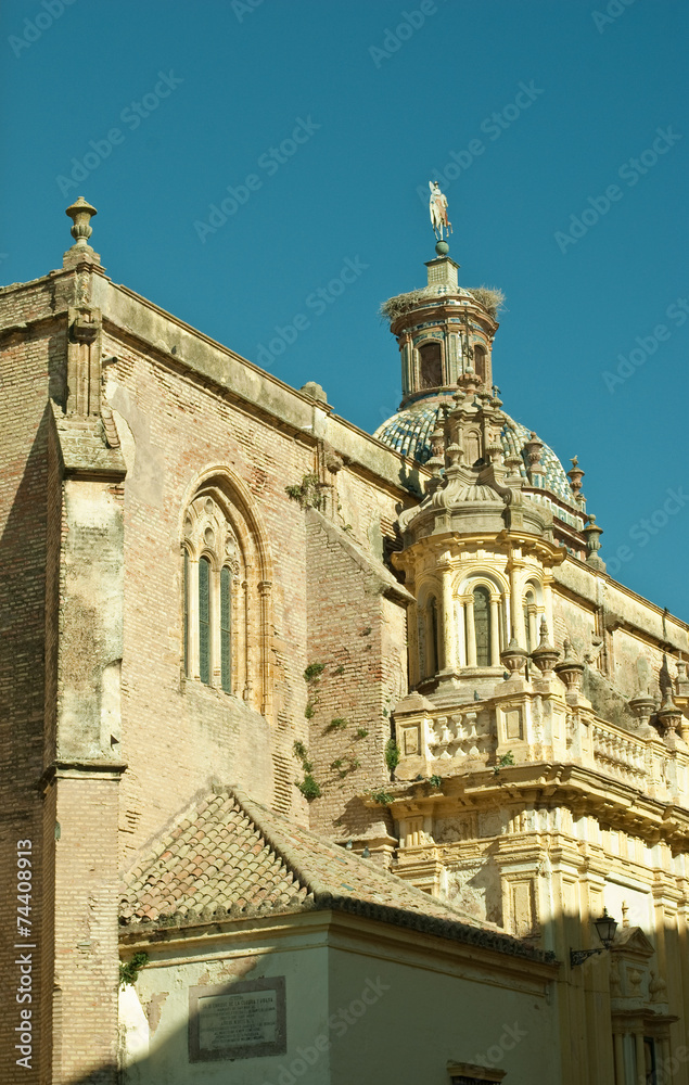 Fototapeta premium Church in Uretra, Spain