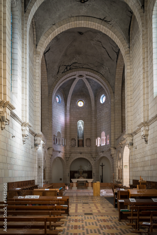 Latrun monastery interior