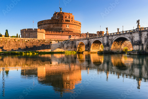 Photography Castel Sant Angelo, Rome, Italy