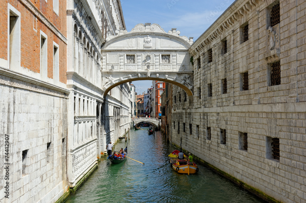 Venise : le Pont des Soupirs