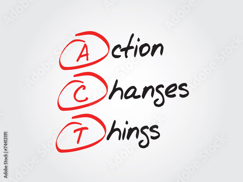 Action Changes Things (ACT), vector business acronym